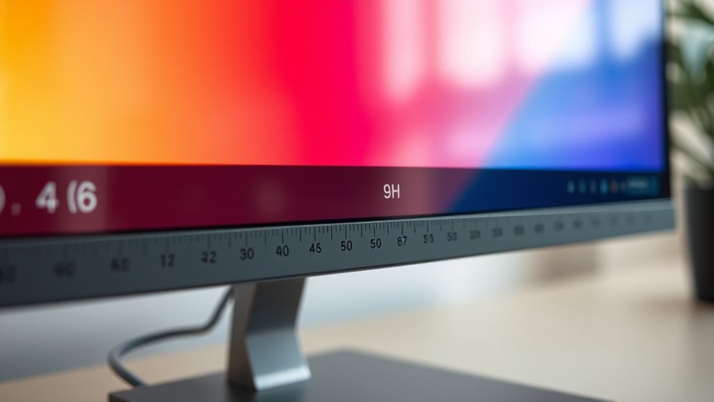 calculate display proportions accurately