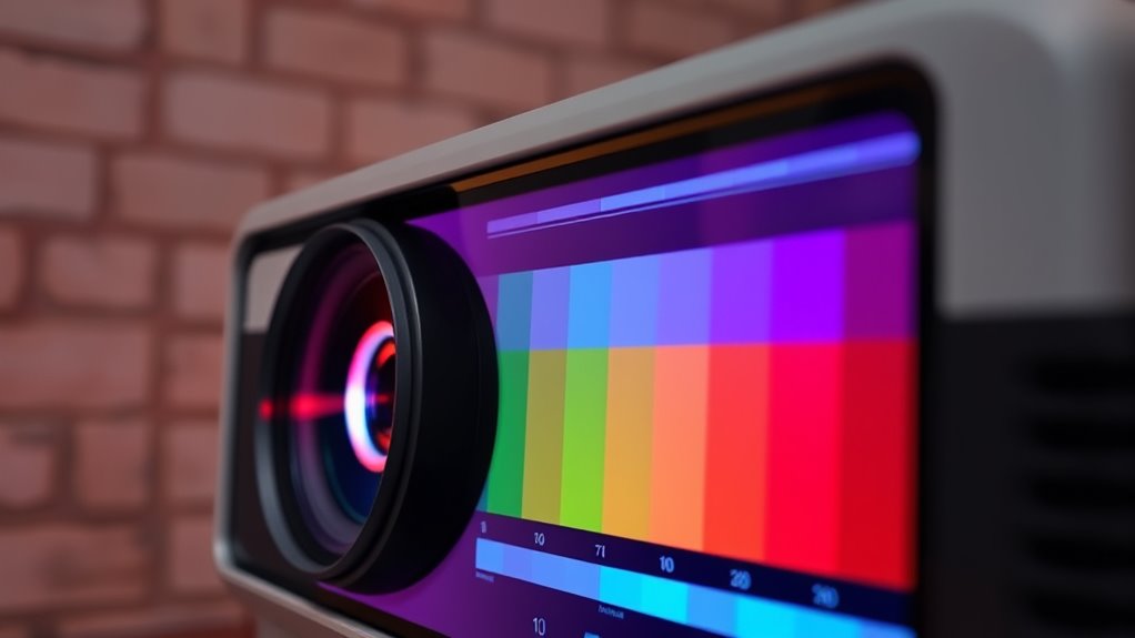 calibrate 4k projector colors