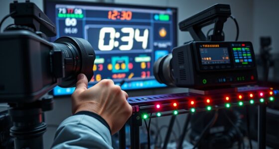 camera based input delay measurement