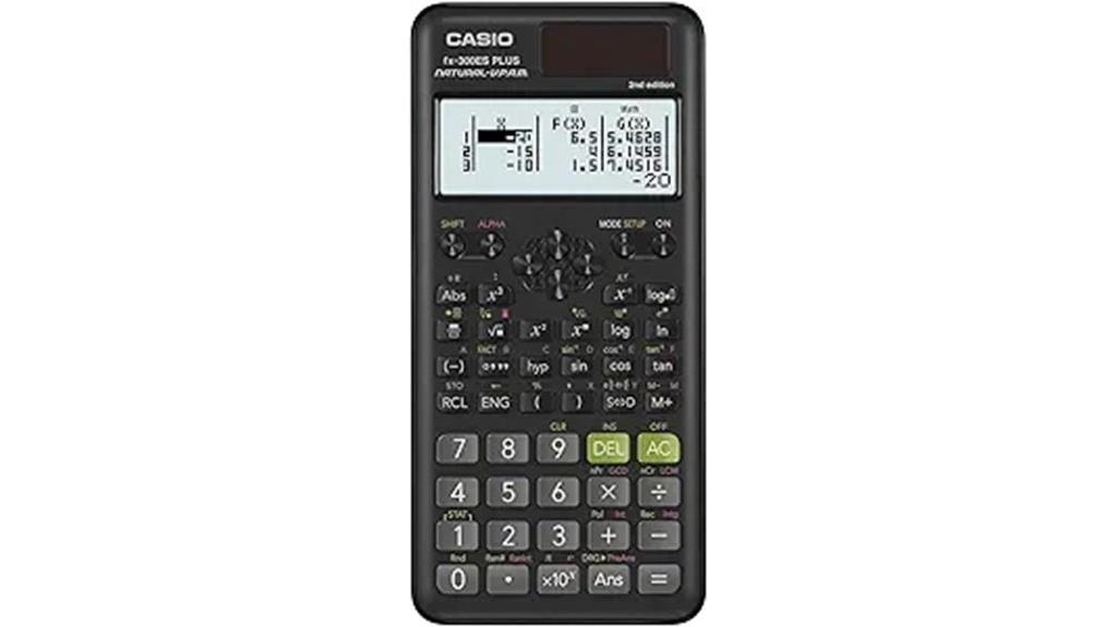 casio scientific calculator model