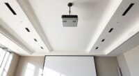 ceiling height for projection
