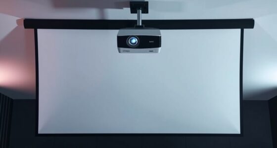 centering the projector accurately