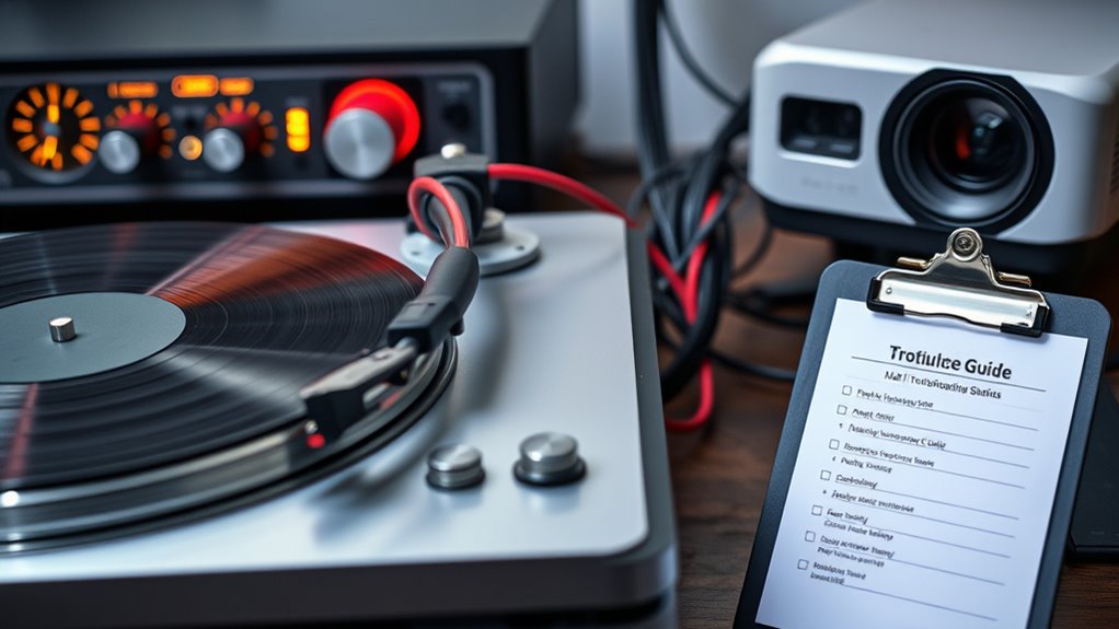 check cables and power