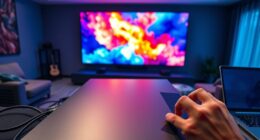 check console and projector