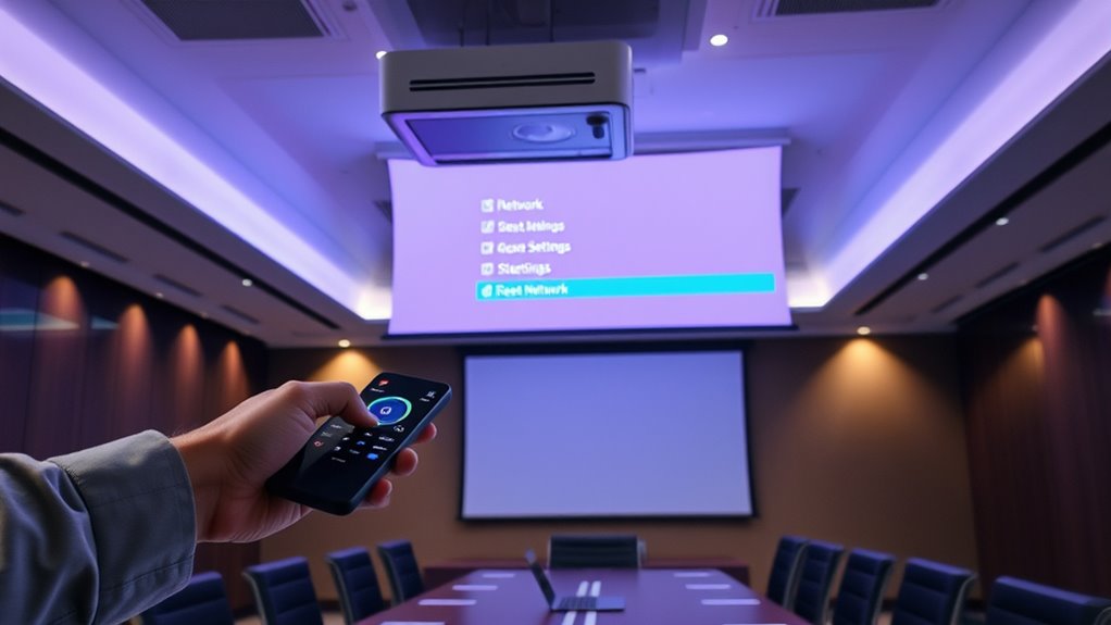 check network and interference