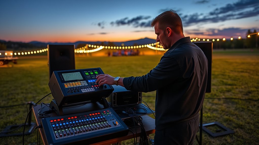 choose reliable outdoor sound equipment