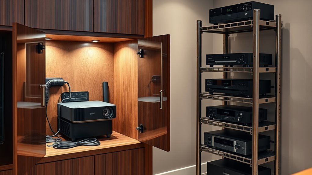 choosing projector storage solutions