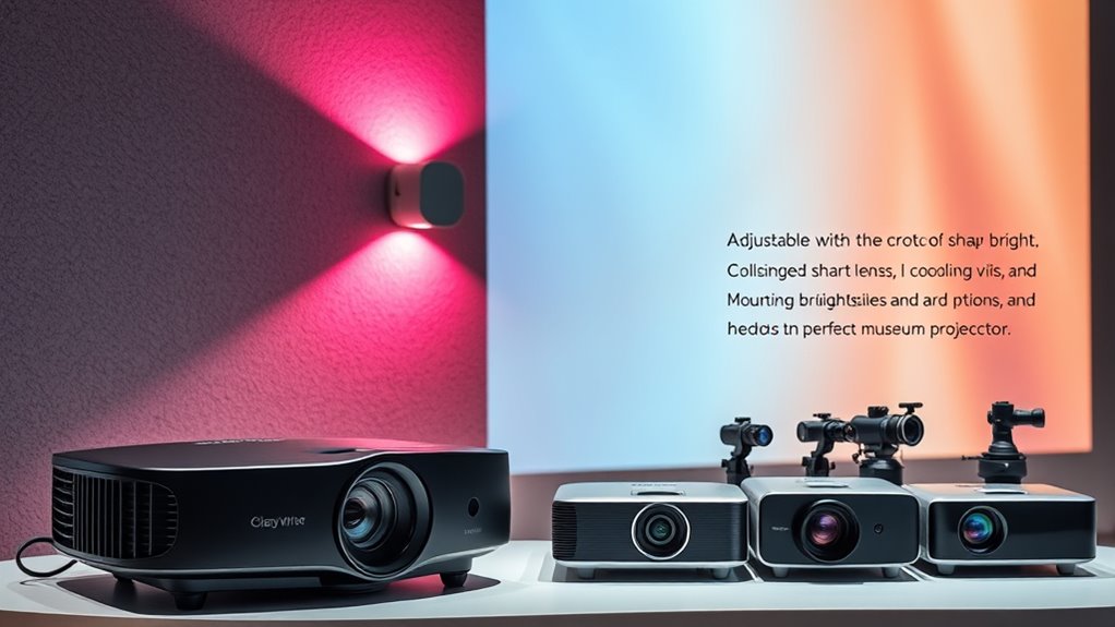 choosing the right museum projector