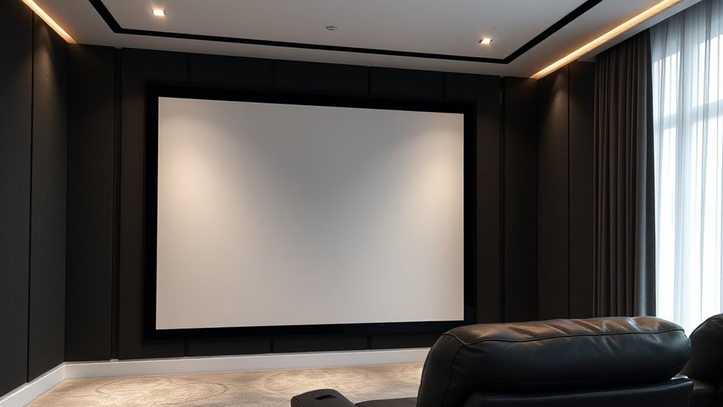 choosing the right projector screen