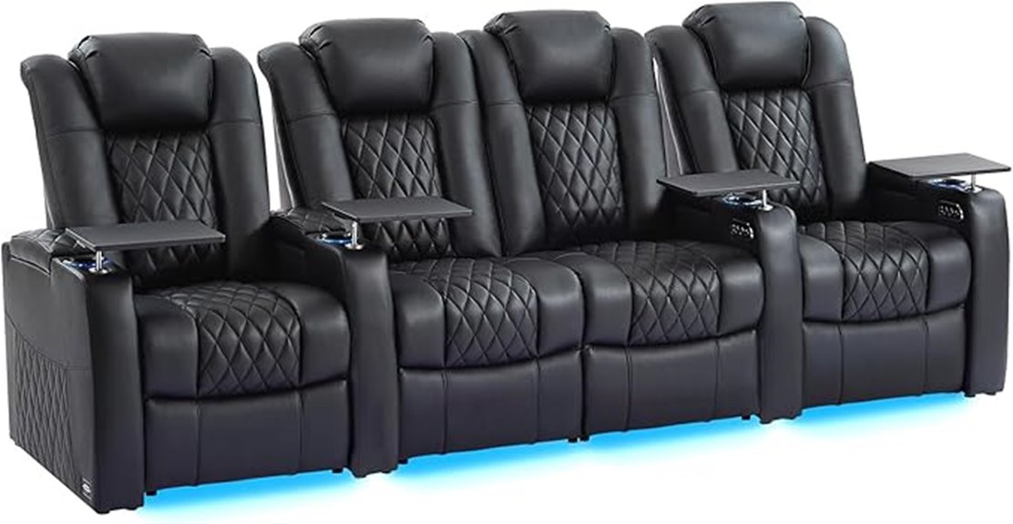 classic power recliner loveseat
