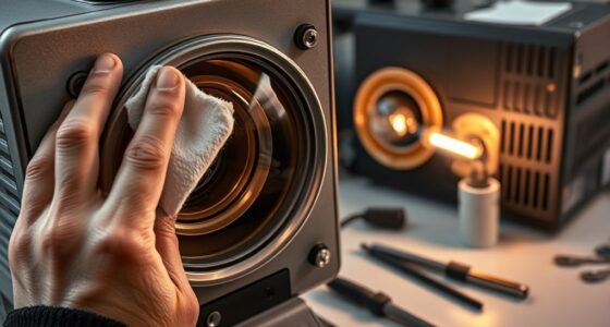 clean lenses change bulbs