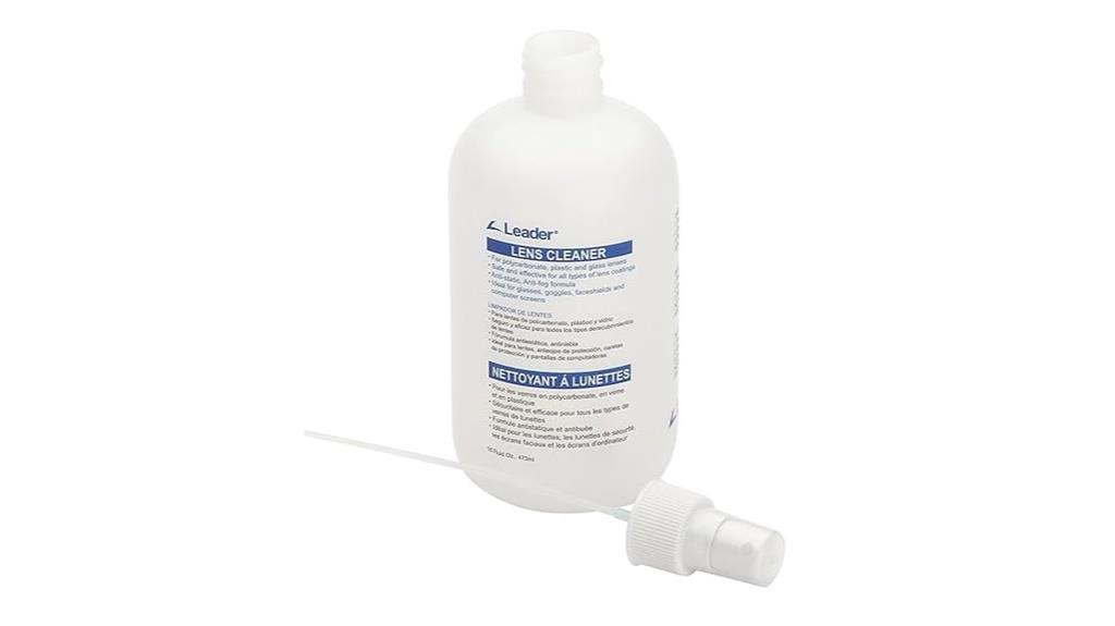 clear lens cleaner pump