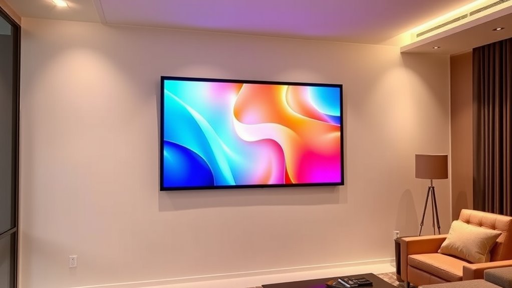 close range high quality projection