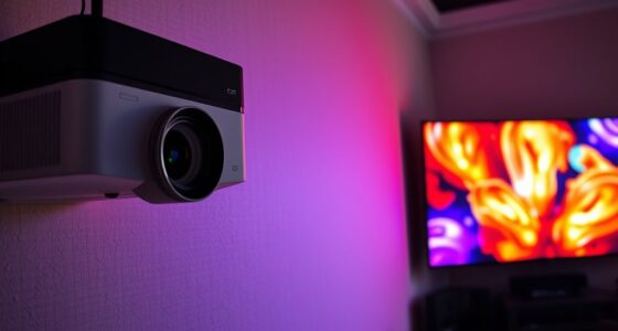 color discrepancy between projector and tv