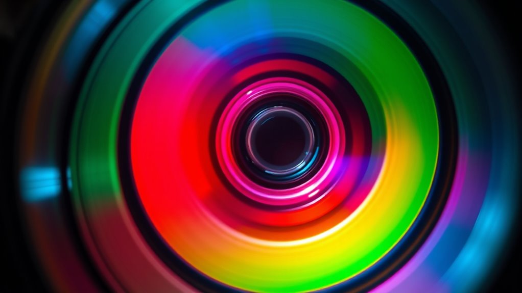 color wheel material selection