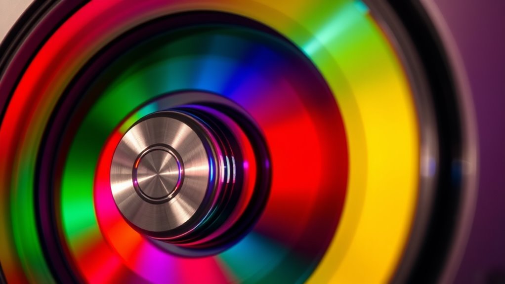 color wheels enhance projection