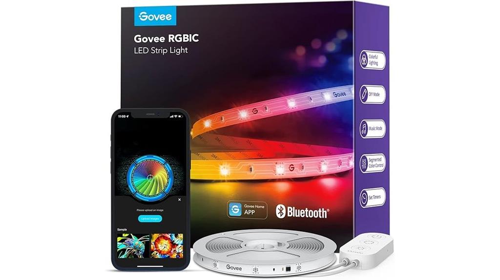 colorful bluetooth led strip