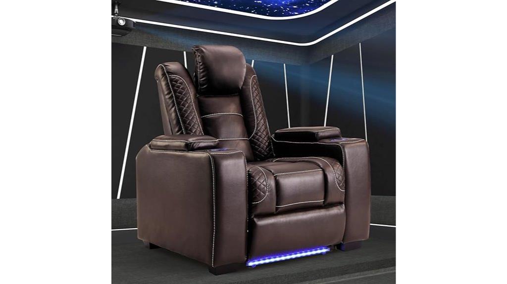 comfortable home theater recliners