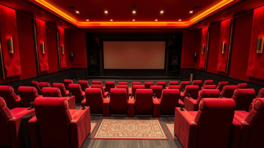 comfortable theater seating choices