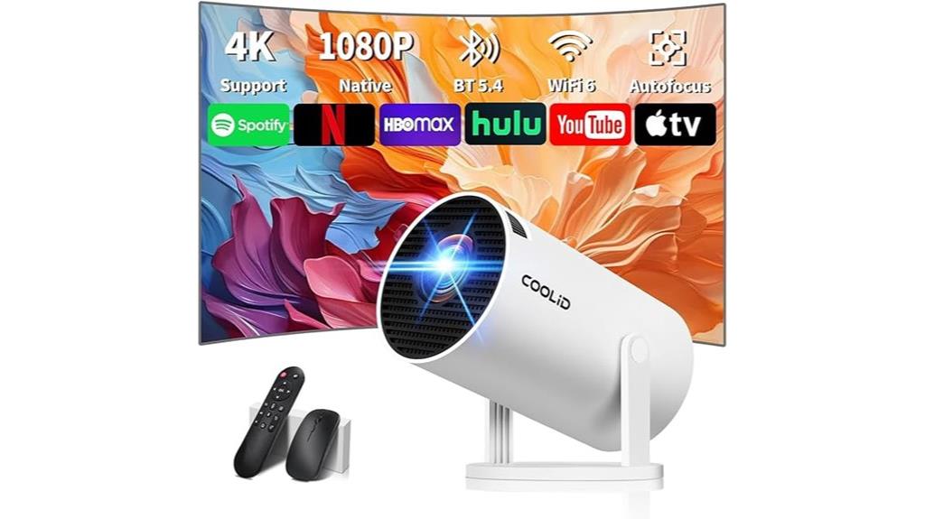 compact 4k wifi bluetooth