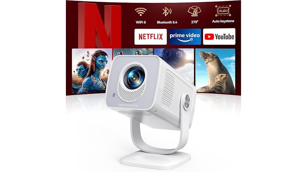 compact 4k wifi projector