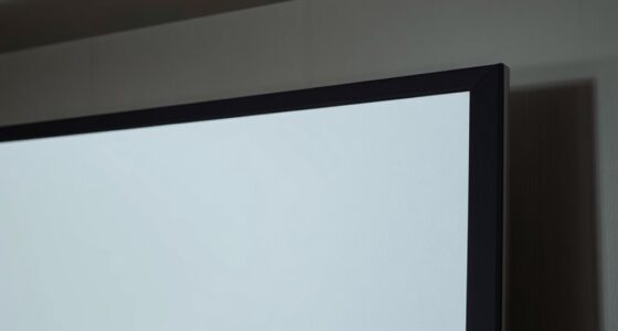 compact projector screen layout