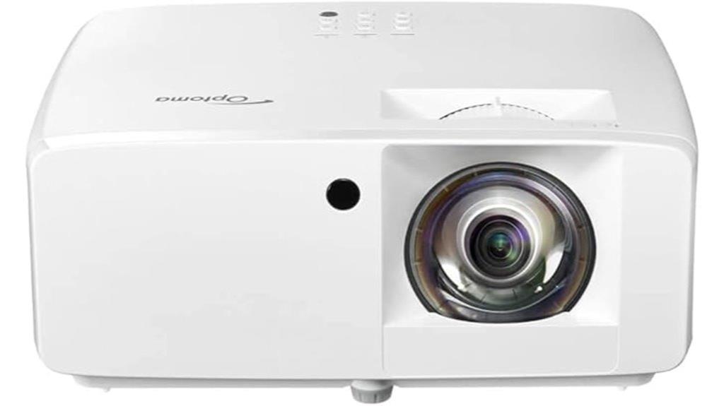 compact short throw projector