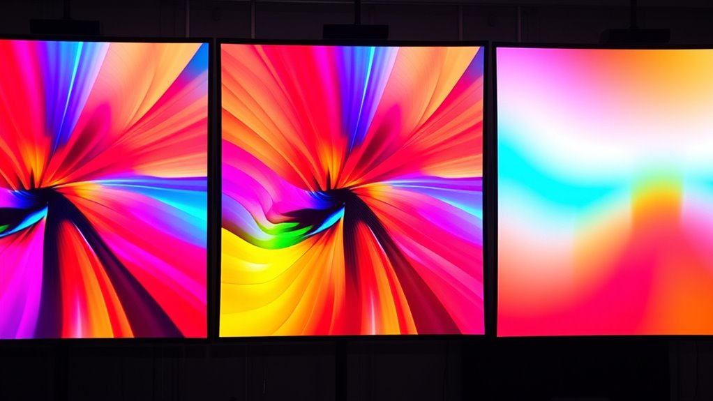 comparing color gamut ranges