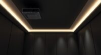 concealed projection equipment design