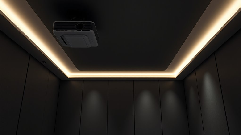 concealed projection equipment design