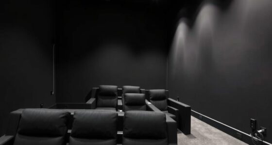 concealing theater wiring systems