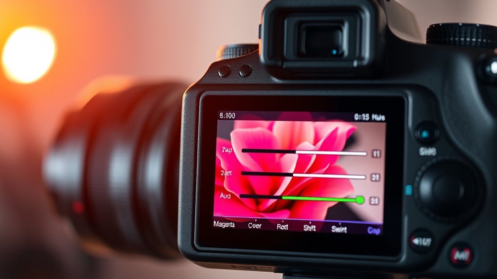 consistent lighting and editing