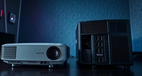 console vs pc projectors