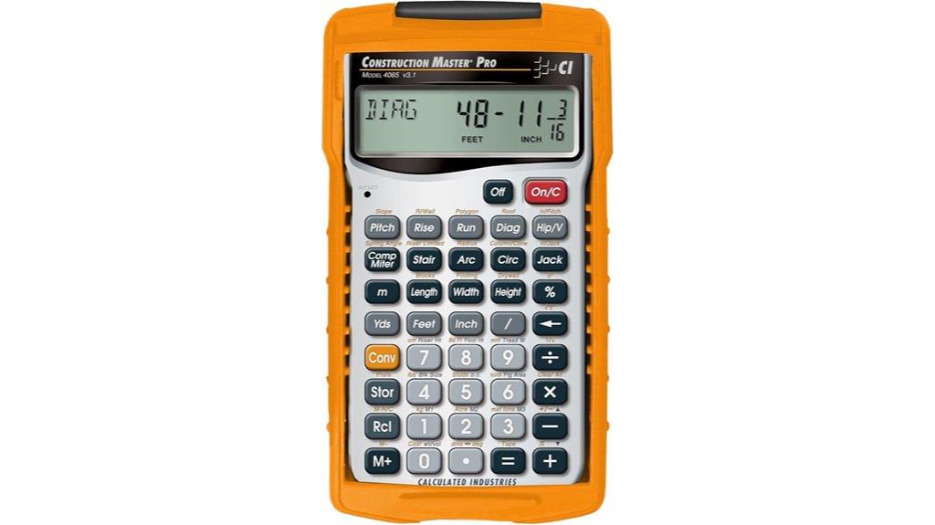 construction master pro calculator