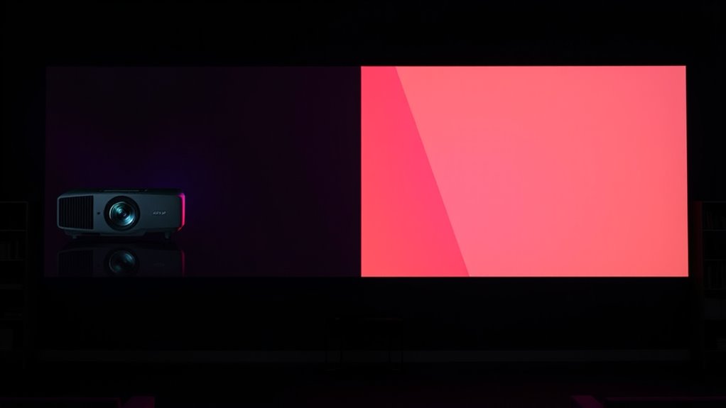 contrast color setup preferences