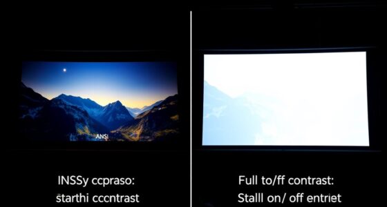 contrast types in projectors