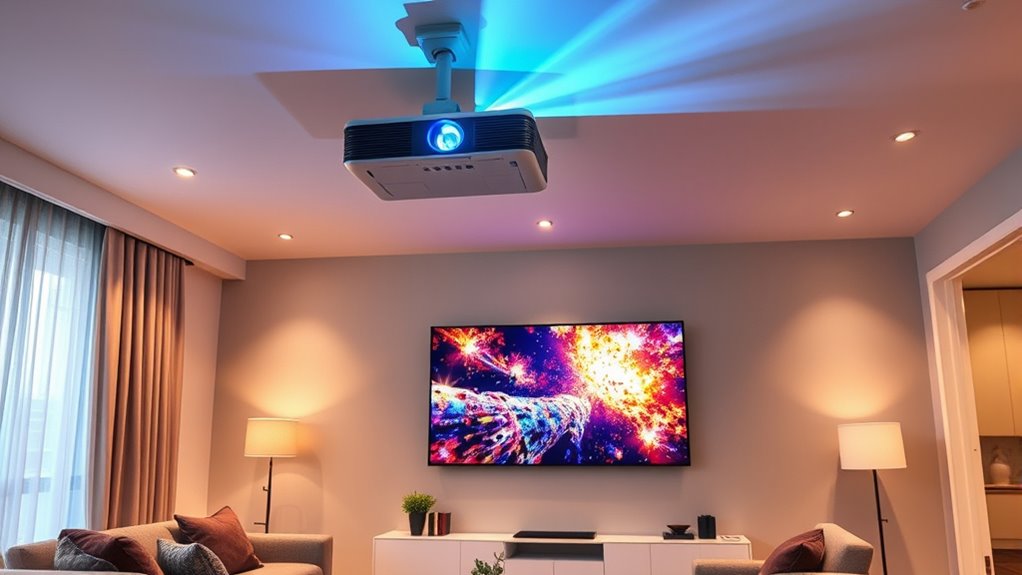 control room ambient lighting