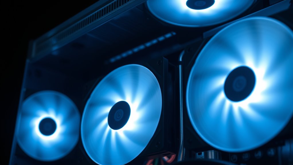 cooling system fan noise