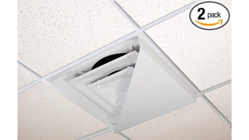 corner triangle air diverters