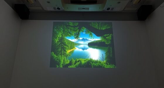 correct projector image orientation
