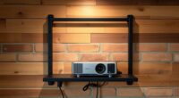 create a custom projector shelf