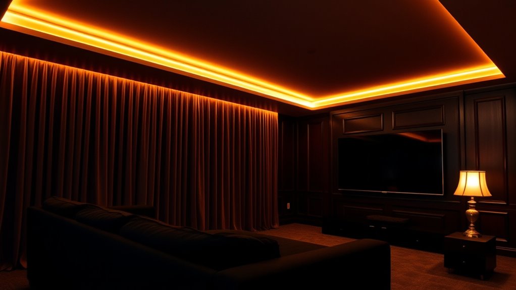 create cozy cinematic atmosphere