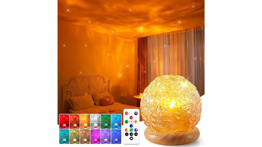 crystal light projector modes