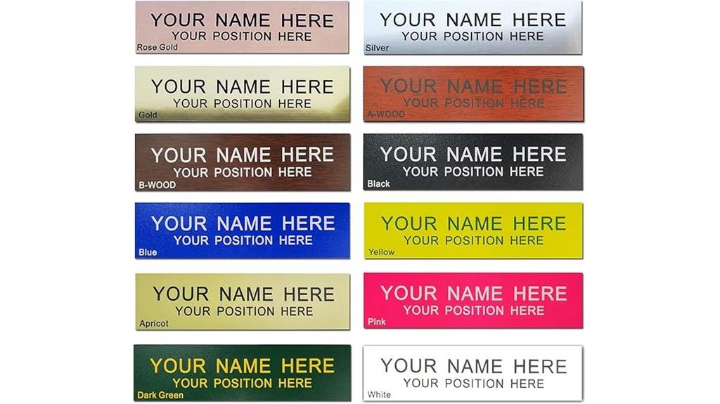 custom 2x8 wall sign