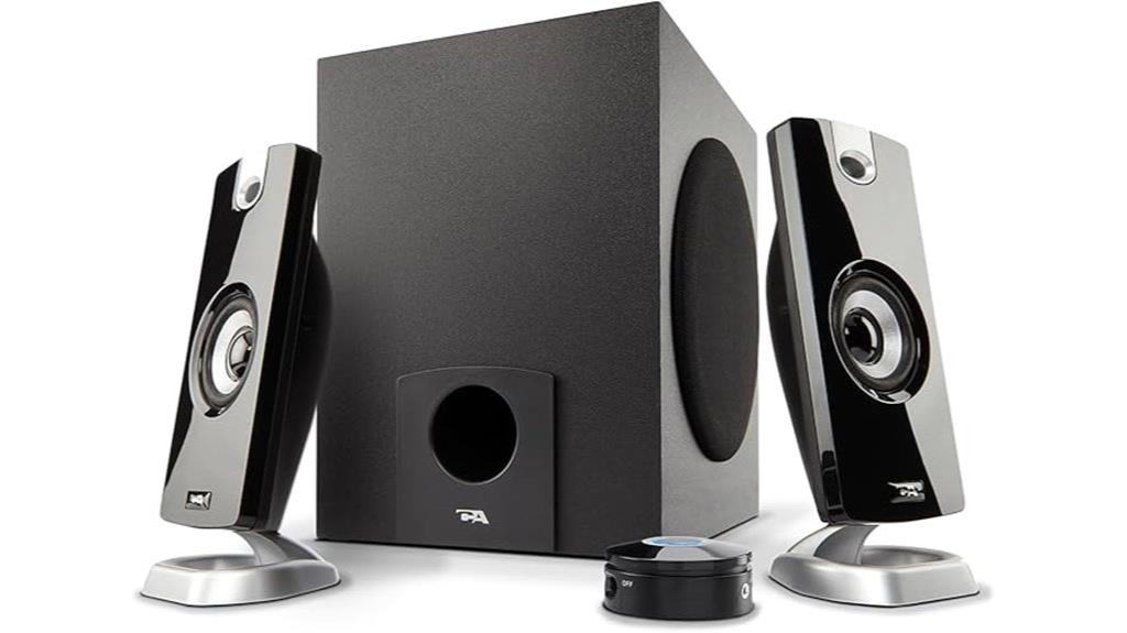 cyber acoustics 2 1 speakers
