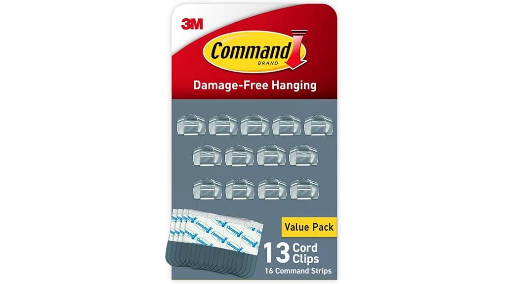 damage free cable hanging clips