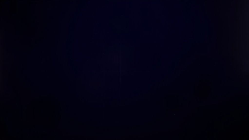 dark patches indicate backlight issues