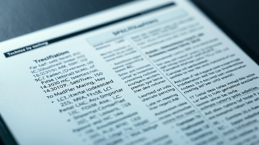 decoding technical specifications effectively