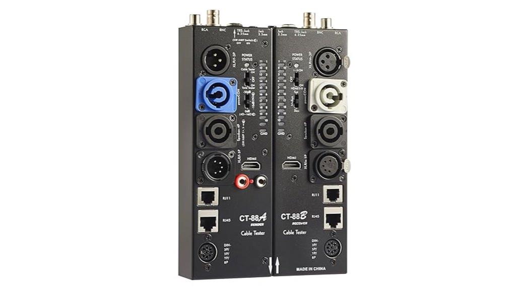 detachable cable line tester