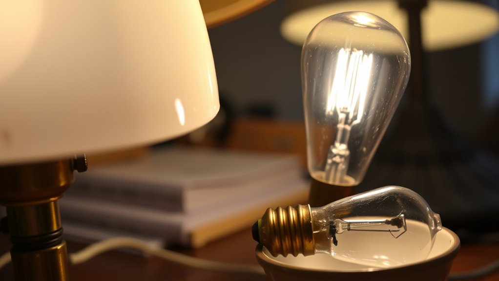 detecting lamp dimming signs